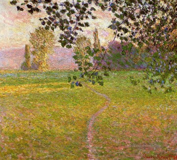  IV Kunst - Morgen Landschaft Giverny Claude Monet